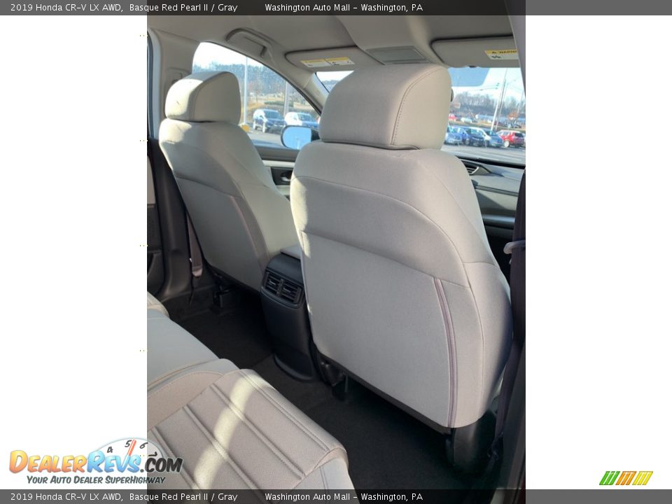 2019 Honda CR-V LX AWD Basque Red Pearl II / Gray Photo #25