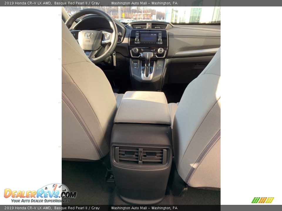 2019 Honda CR-V LX AWD Basque Red Pearl II / Gray Photo #26