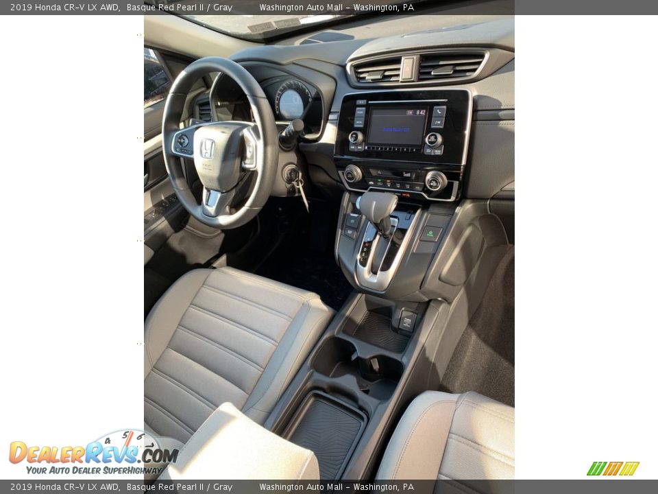 2019 Honda CR-V LX AWD Basque Red Pearl II / Gray Photo #29