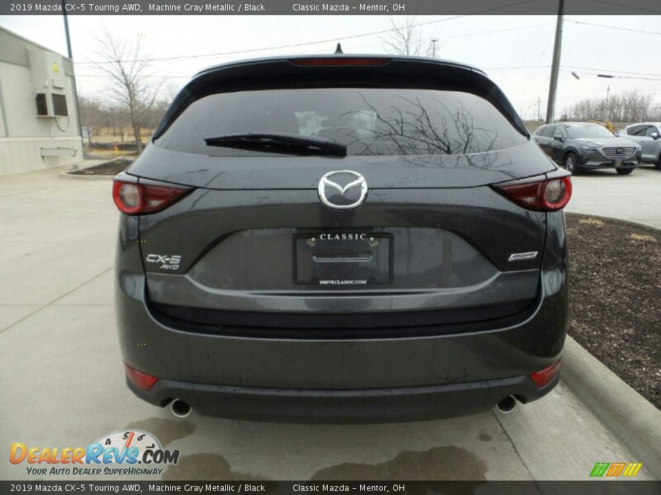 2019 Mazda CX-5 Touring AWD Machine Gray Metallic / Black Photo #3