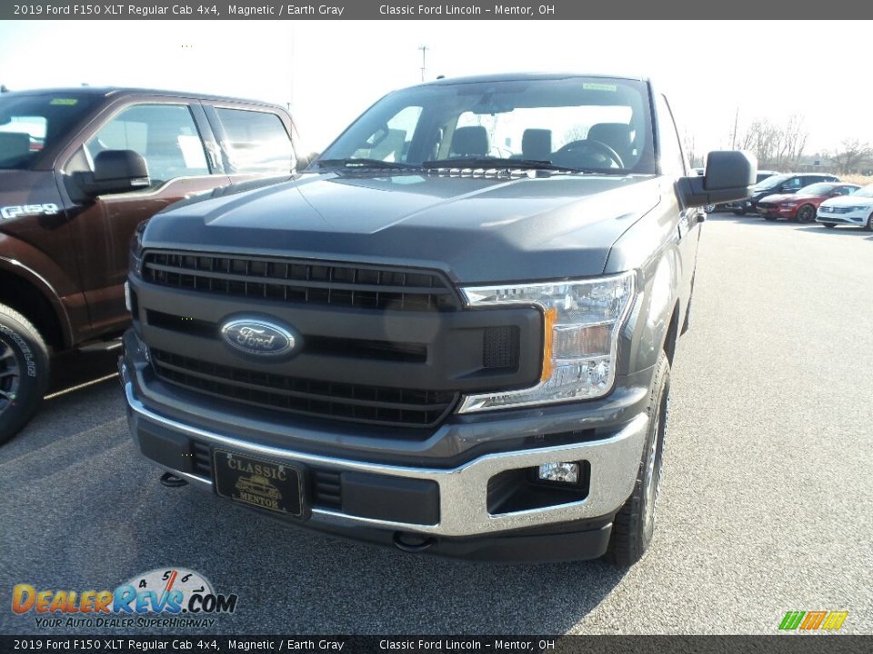 2019 Ford F150 XLT Regular Cab 4x4 Magnetic / Earth Gray Photo #1