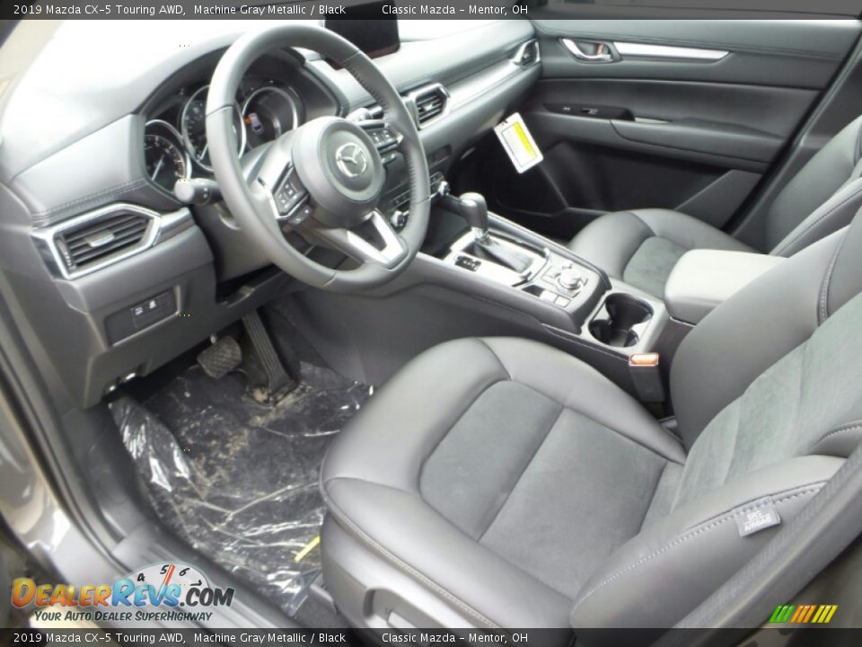 2019 Mazda CX-5 Touring AWD Machine Gray Metallic / Black Photo #4