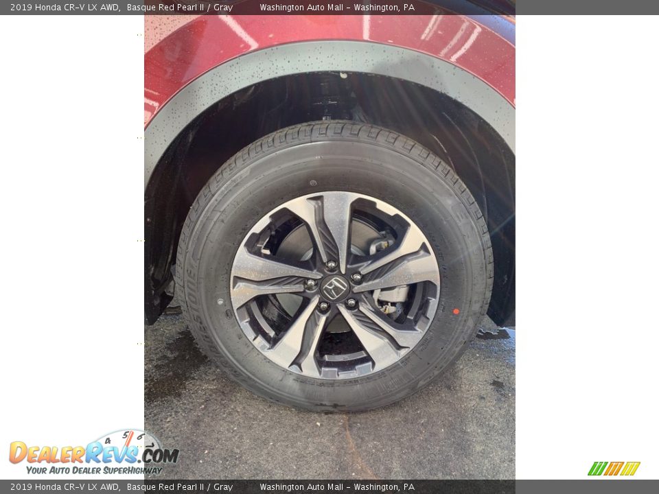2019 Honda CR-V LX AWD Basque Red Pearl II / Gray Photo #31
