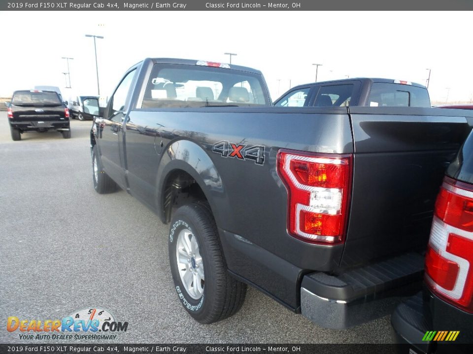 2019 Ford F150 XLT Regular Cab 4x4 Magnetic / Earth Gray Photo #3