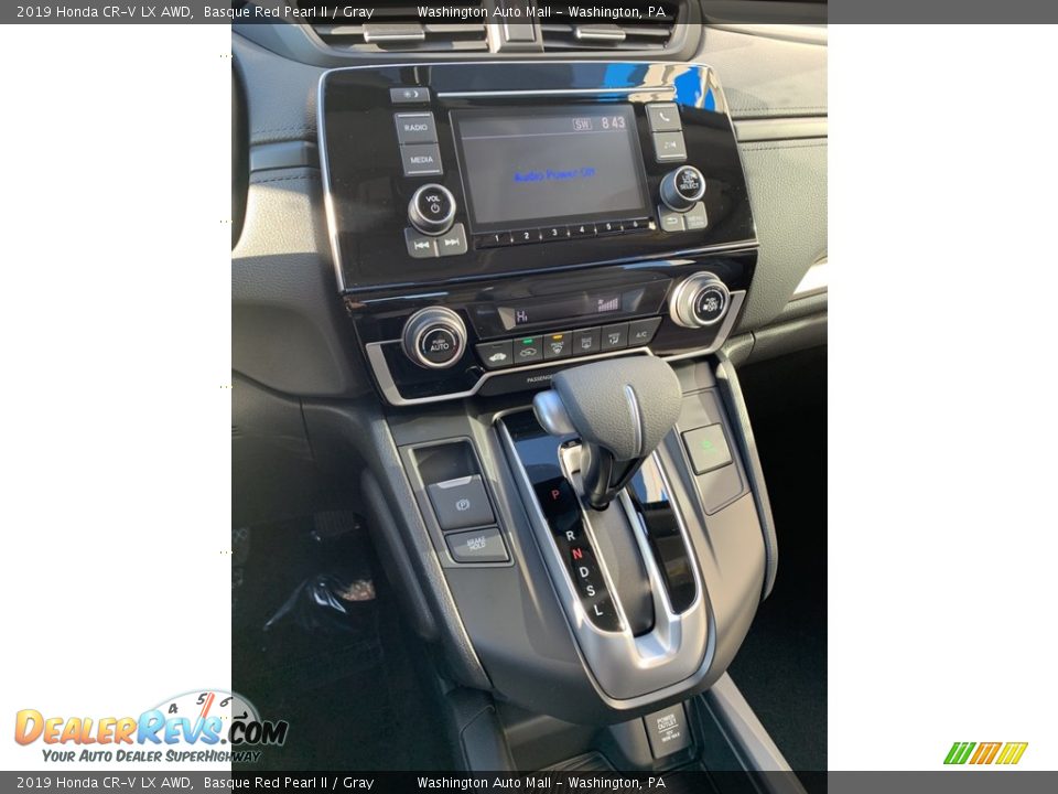 2019 Honda CR-V LX AWD Basque Red Pearl II / Gray Photo #33
