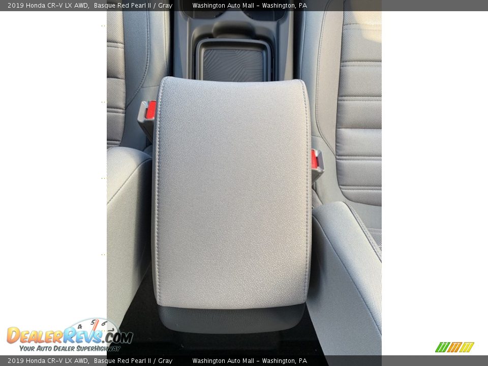 2019 Honda CR-V LX AWD Basque Red Pearl II / Gray Photo #36