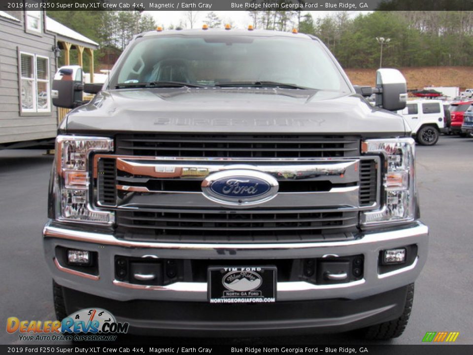 2019 Ford F250 Super Duty XLT Crew Cab 4x4 Magnetic / Earth Gray Photo #5