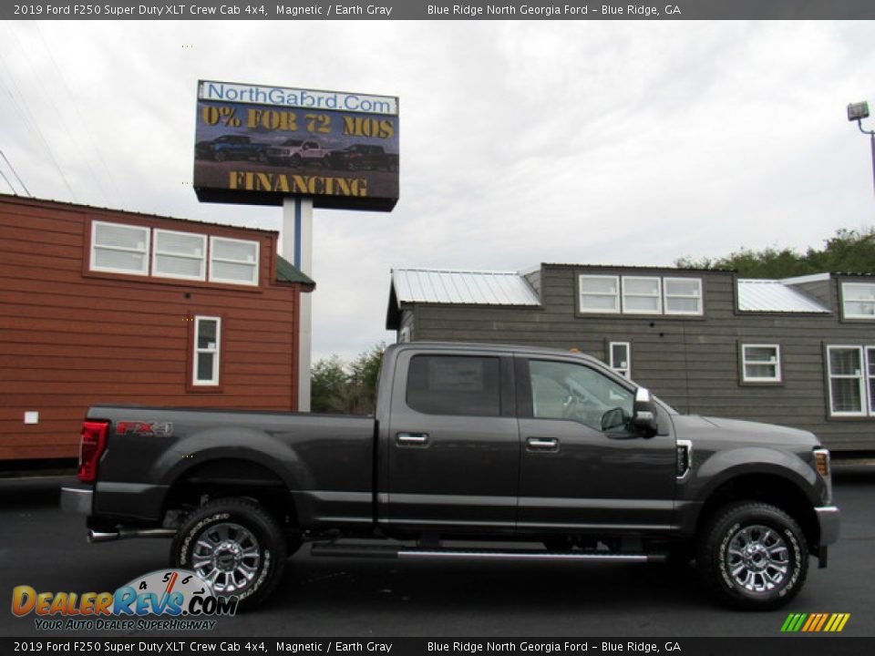 2019 Ford F250 Super Duty XLT Crew Cab 4x4 Magnetic / Earth Gray Photo #7
