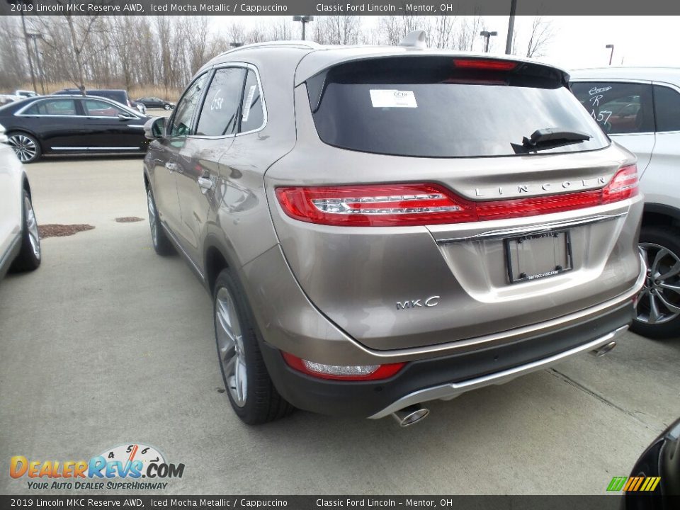 2019 Lincoln MKC Reserve AWD Iced Mocha Metallic / Cappuccino Photo #3