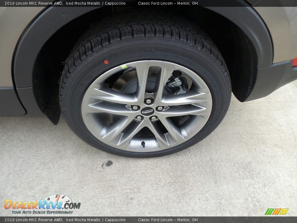 2019 Lincoln MKC Reserve AWD Iced Mocha Metallic / Cappuccino Photo #4