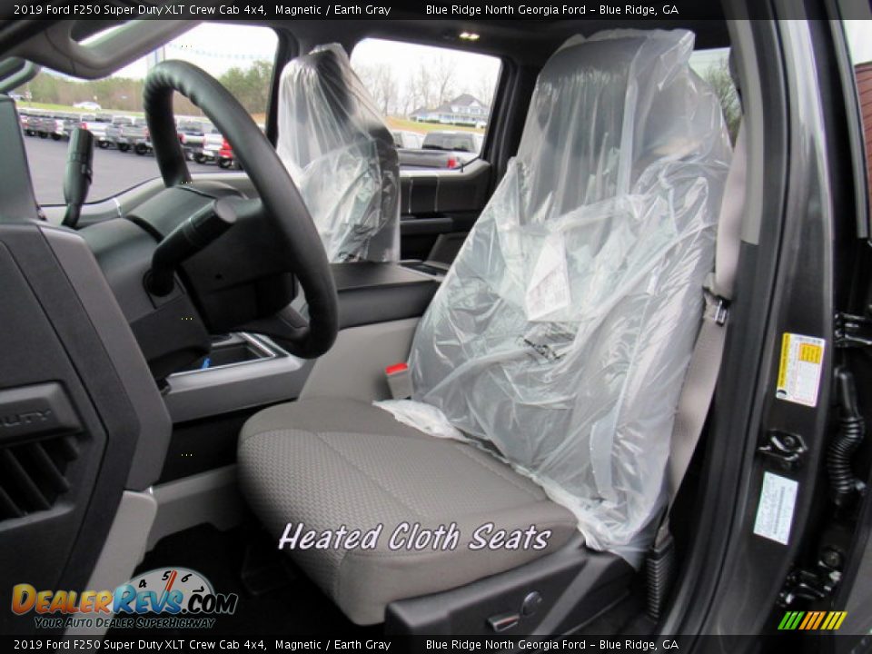 2019 Ford F250 Super Duty XLT Crew Cab 4x4 Magnetic / Earth Gray Photo #12