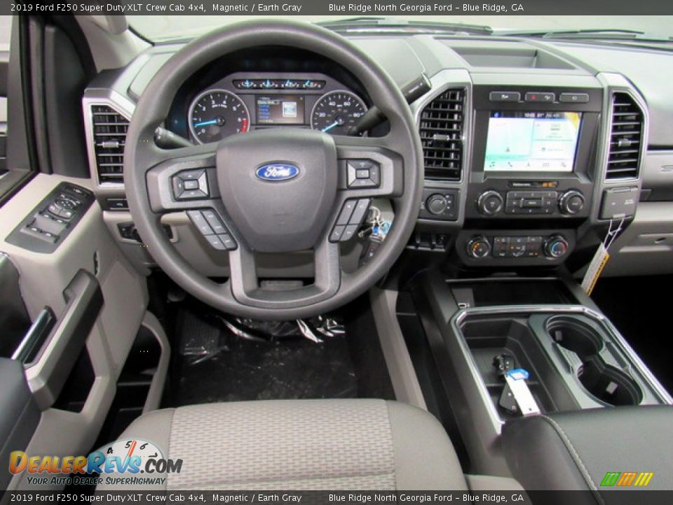 2019 Ford F250 Super Duty XLT Crew Cab 4x4 Magnetic / Earth Gray Photo #18