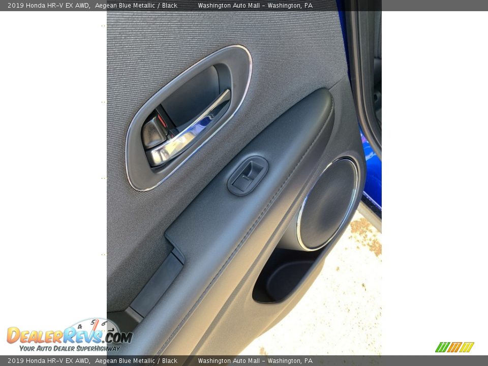 2019 Honda HR-V EX AWD Aegean Blue Metallic / Black Photo #17
