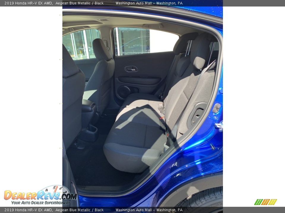 2019 Honda HR-V EX AWD Aegean Blue Metallic / Black Photo #19