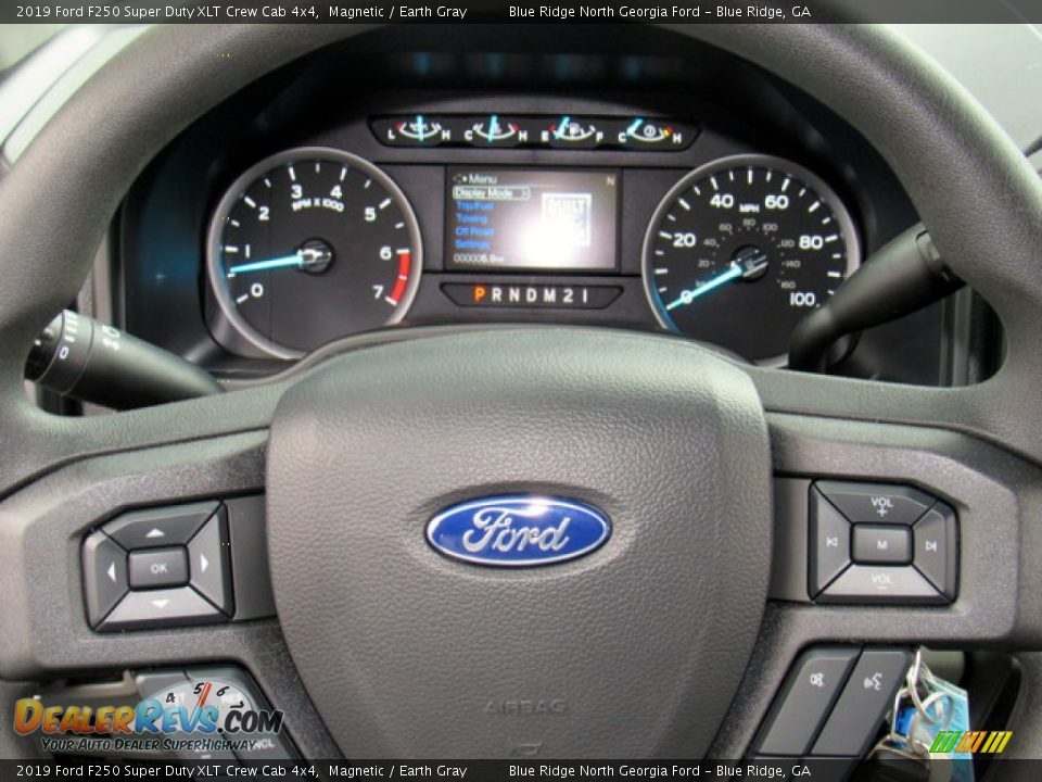 2019 Ford F250 Super Duty XLT Crew Cab 4x4 Magnetic / Earth Gray Photo #21