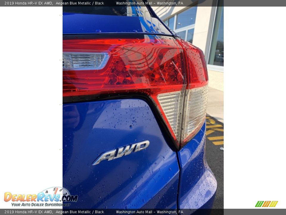 2019 Honda HR-V EX AWD Aegean Blue Metallic / Black Photo #22