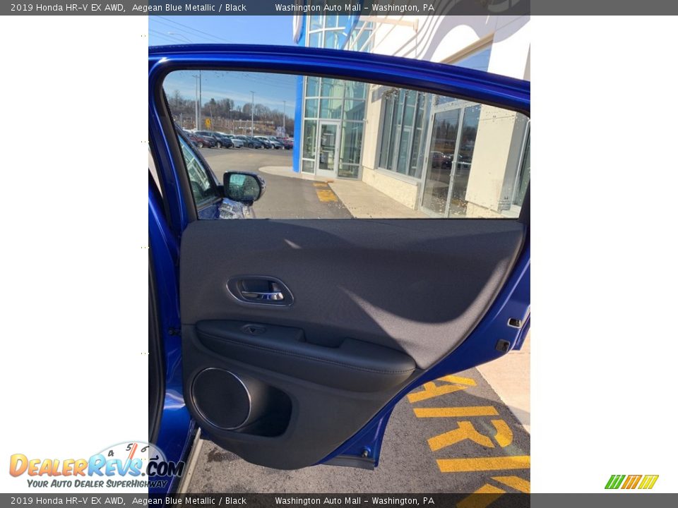 2019 Honda HR-V EX AWD Aegean Blue Metallic / Black Photo #23