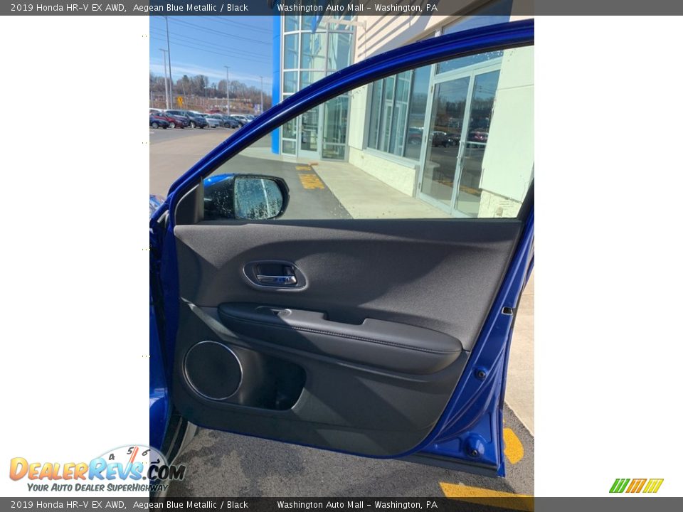 2019 Honda HR-V EX AWD Aegean Blue Metallic / Black Photo #26