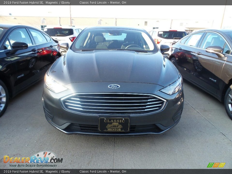 2019 Ford Fusion Hybrid SE Magnetic / Ebony Photo #2
