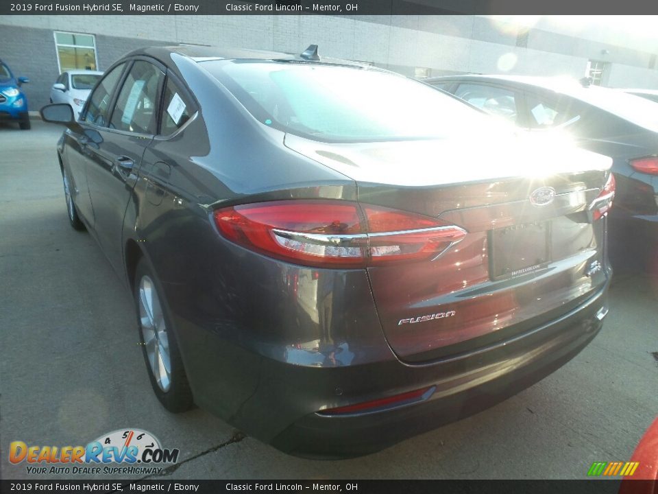 2019 Ford Fusion Hybrid SE Magnetic / Ebony Photo #3