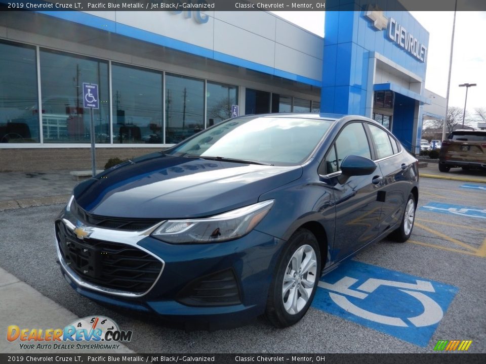 2019 Chevrolet Cruze LT Pacific Blue Metallic / Jet Black/­Galvanized Photo #1