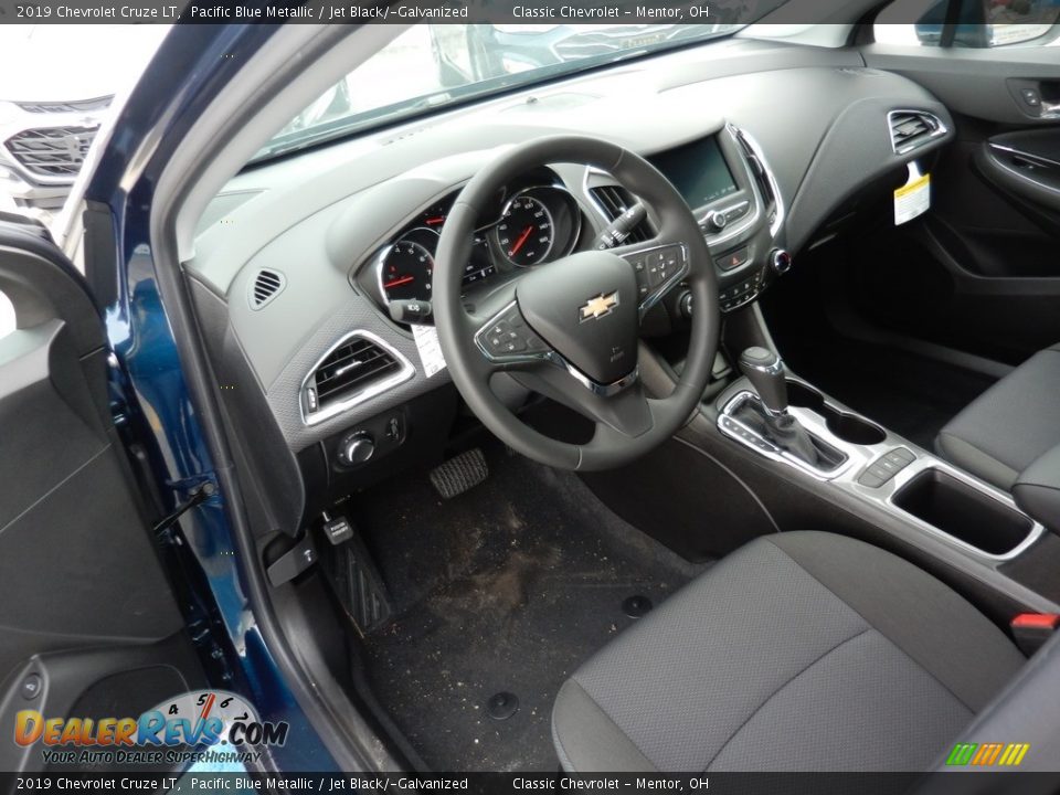 2019 Chevrolet Cruze LT Pacific Blue Metallic / Jet Black/­Galvanized Photo #6