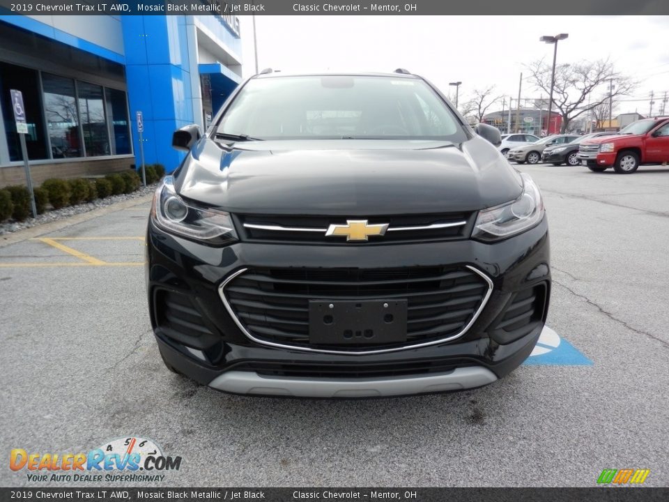 2019 Chevrolet Trax LT AWD Mosaic Black Metallic / Jet Black Photo #2