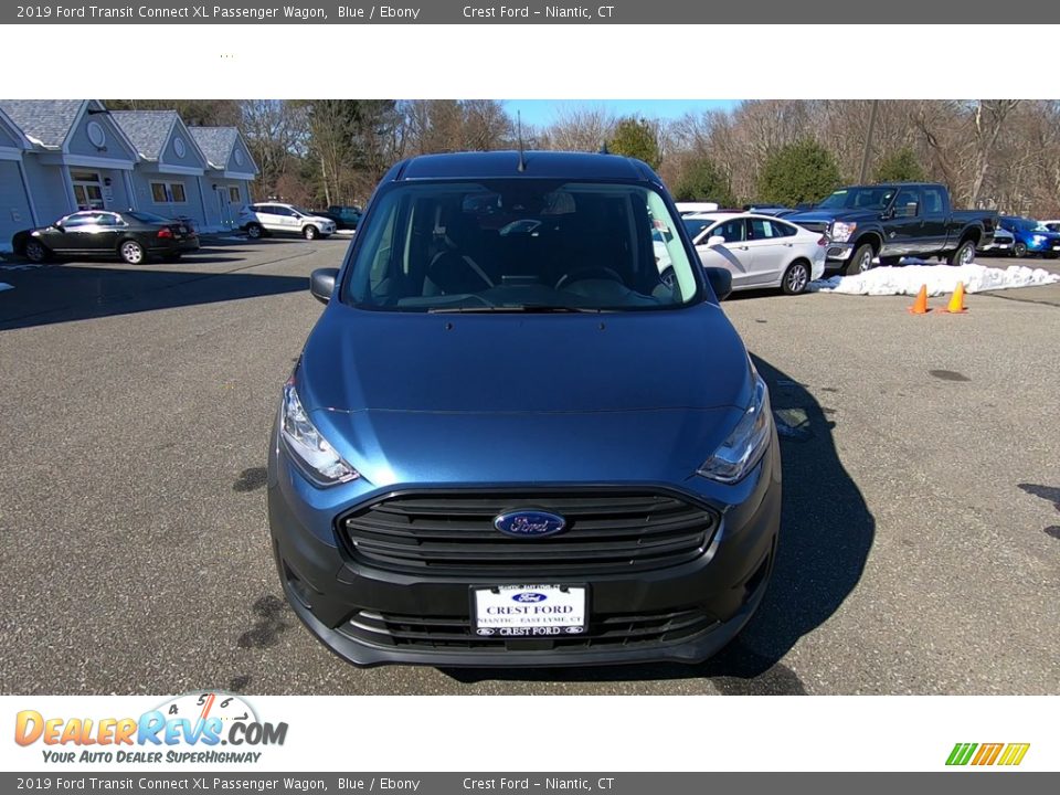 2019 Ford Transit Connect XL Passenger Wagon Blue / Ebony Photo #2