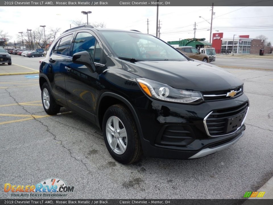 2019 Chevrolet Trax LT AWD Mosaic Black Metallic / Jet Black Photo #3