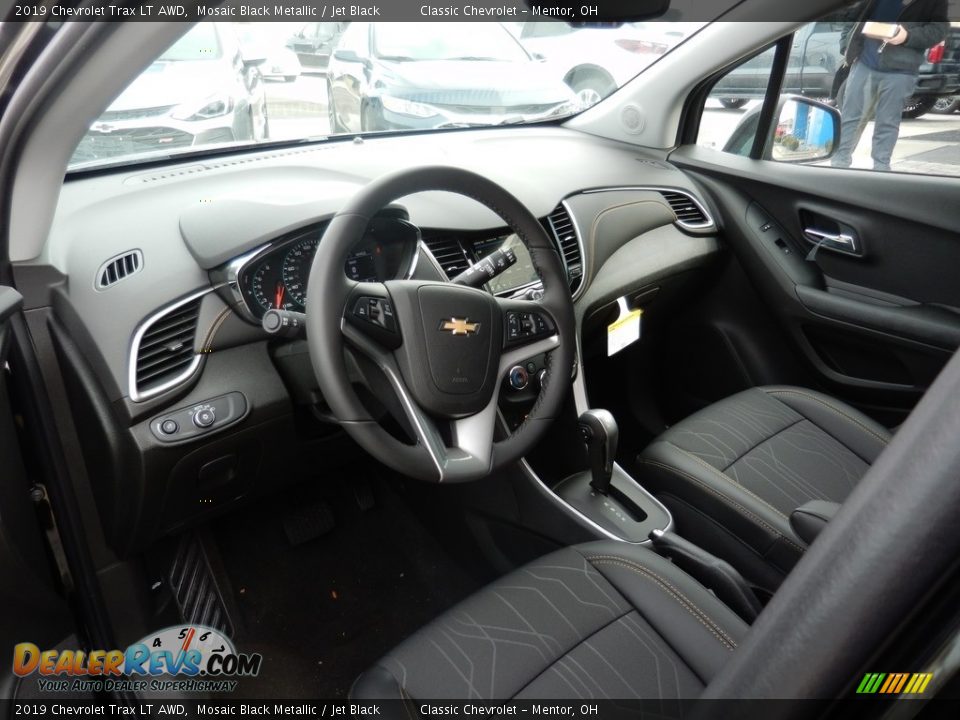 2019 Chevrolet Trax LT AWD Mosaic Black Metallic / Jet Black Photo #6