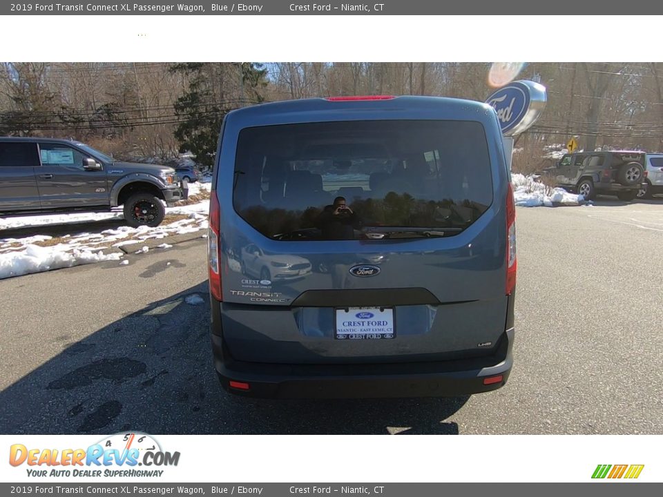 2019 Ford Transit Connect XL Passenger Wagon Blue / Ebony Photo #6