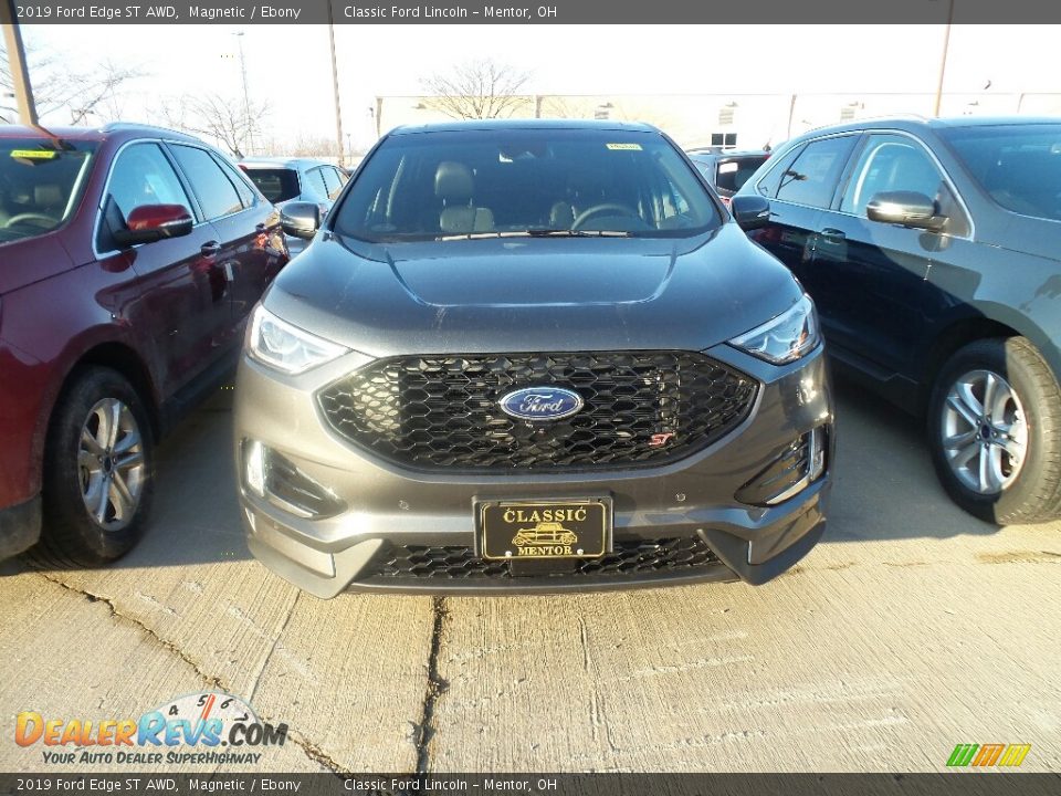 2019 Ford Edge ST AWD Magnetic / Ebony Photo #2