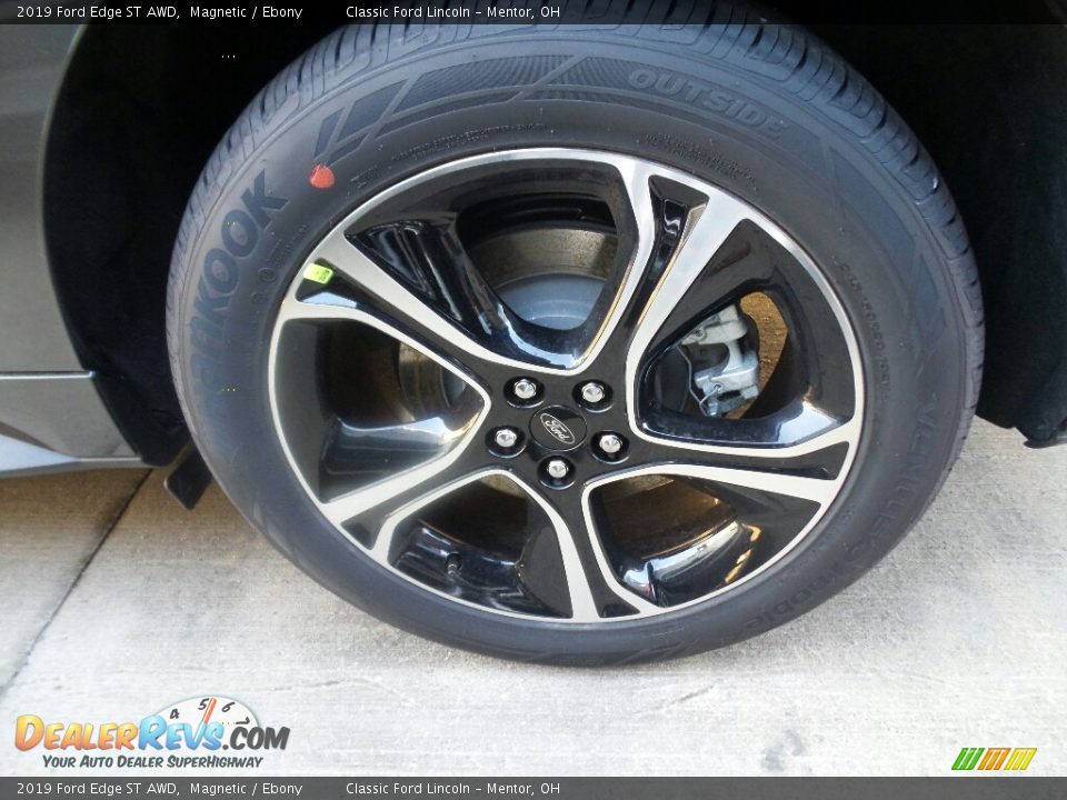 2019 Ford Edge ST AWD Magnetic / Ebony Photo #4