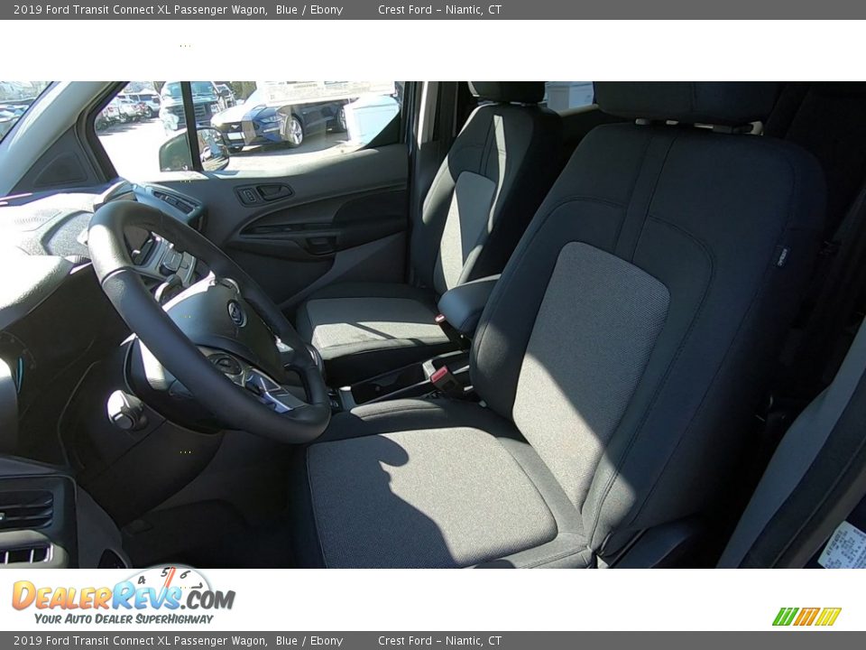 2019 Ford Transit Connect XL Passenger Wagon Blue / Ebony Photo #11