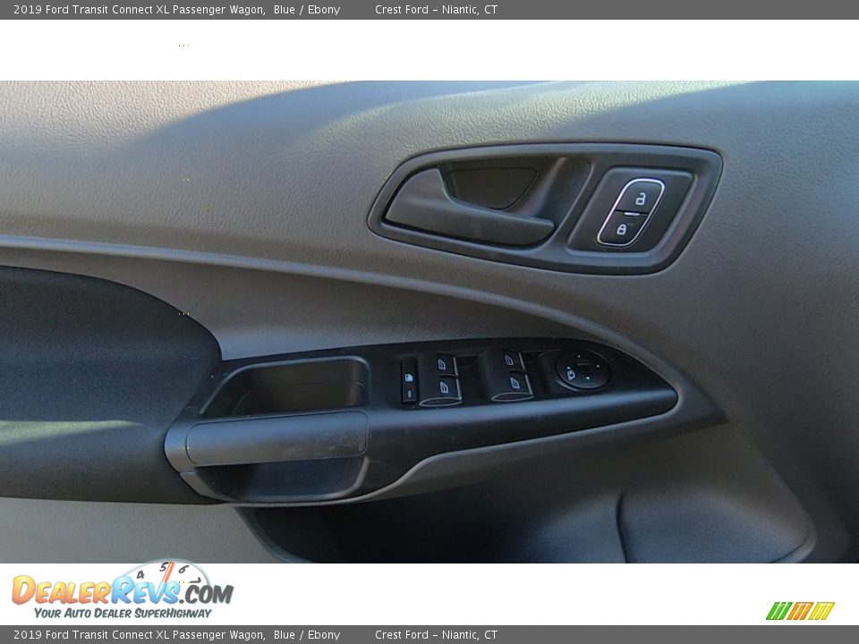2019 Ford Transit Connect XL Passenger Wagon Blue / Ebony Photo #12