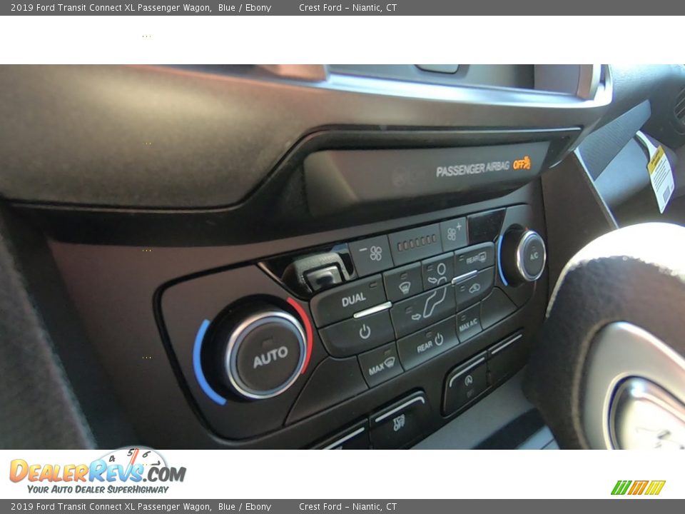 2019 Ford Transit Connect XL Passenger Wagon Blue / Ebony Photo #15