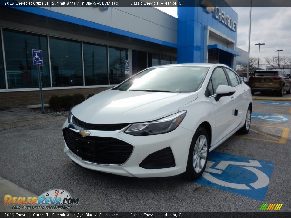 2019 Chevrolet Cruze LT Summit White / Jet Black/­Galvanized Photo #1