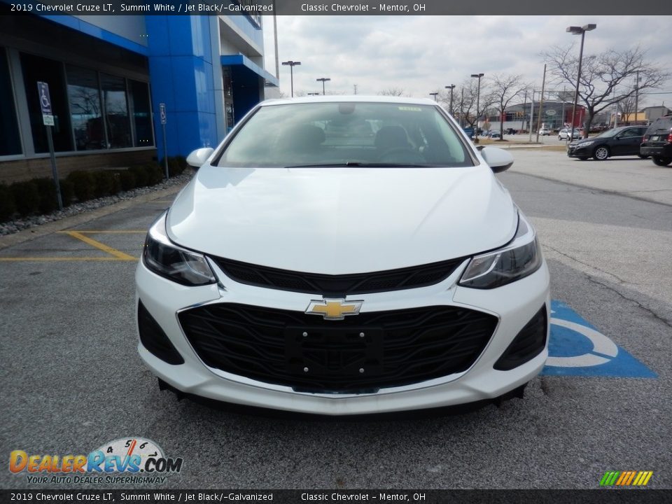 2019 Chevrolet Cruze LT Summit White / Jet Black/­Galvanized Photo #2