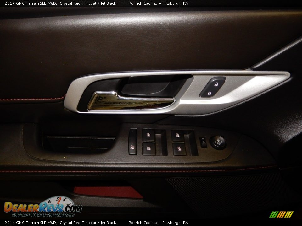 2014 GMC Terrain SLE AWD Crystal Red Tintcoat / Jet Black Photo #14
