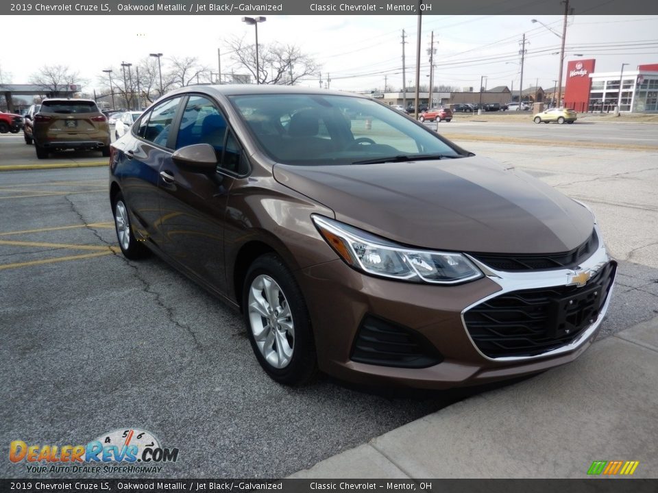 2019 Chevrolet Cruze LS Oakwood Metallic / Jet Black/­Galvanized Photo #3