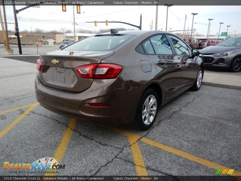 2019 Chevrolet Cruze LS Oakwood Metallic / Jet Black/­Galvanized Photo #4