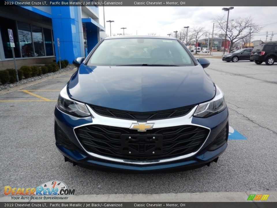 2019 Chevrolet Cruze LT Pacific Blue Metallic / Jet Black/­Galvanized Photo #2