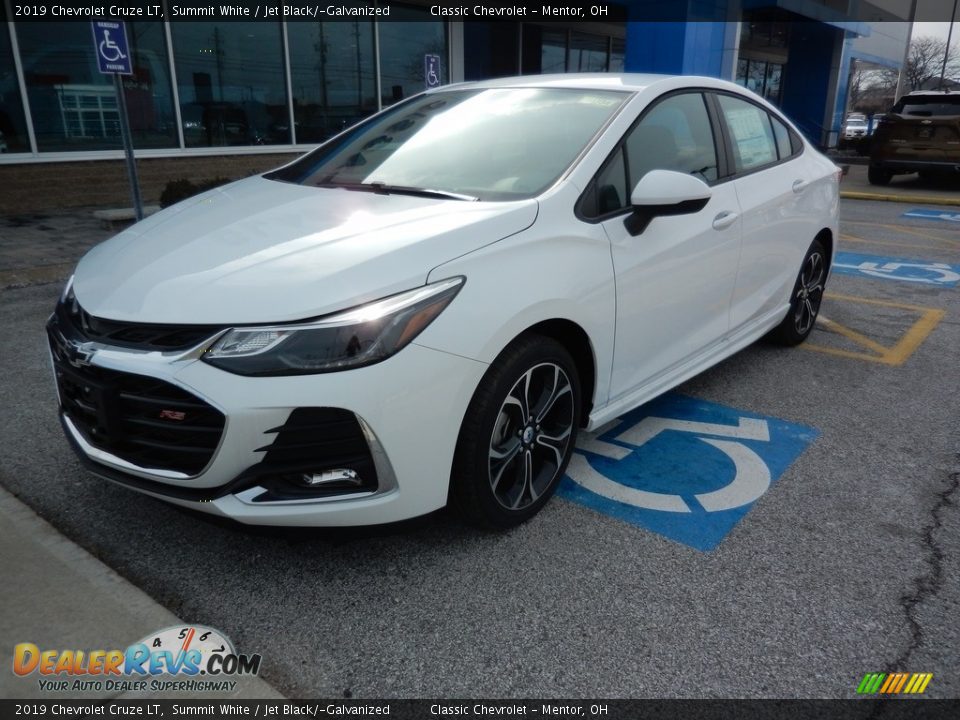 2019 Chevrolet Cruze LT Summit White / Jet Black/­Galvanized Photo #1