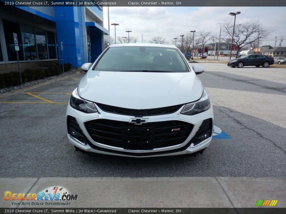 2019 Chevrolet Cruze LT Summit White / Jet Black/­Galvanized Photo #2