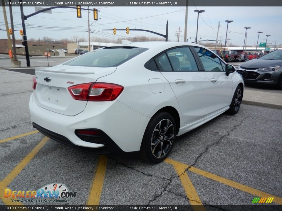 2019 Chevrolet Cruze LT Summit White / Jet Black/­Galvanized Photo #4
