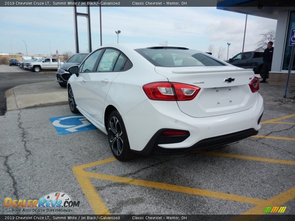 2019 Chevrolet Cruze LT Summit White / Jet Black/­Galvanized Photo #5