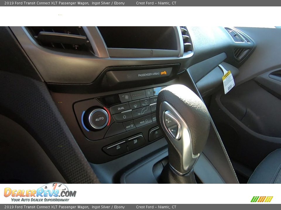 2019 Ford Transit Connect XLT Passenger Wagon Ingot Silver / Ebony Photo #16