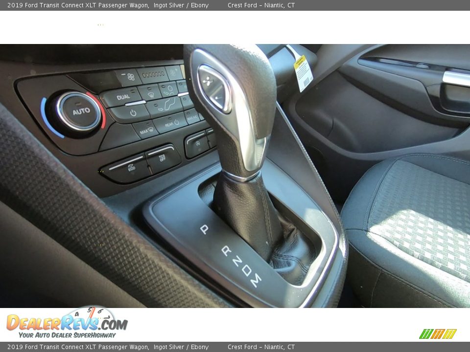 2019 Ford Transit Connect XLT Passenger Wagon Ingot Silver / Ebony Photo #17