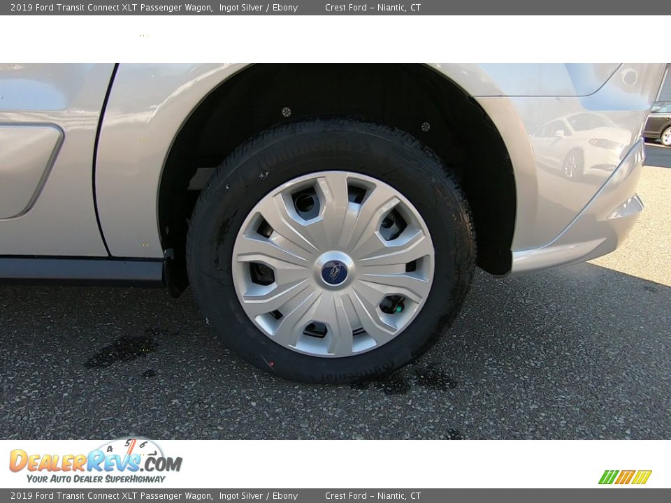 2019 Ford Transit Connect XLT Passenger Wagon Ingot Silver / Ebony Photo #20