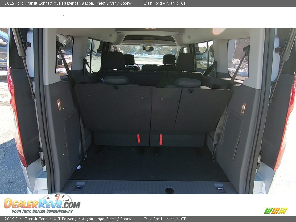 2019 Ford Transit Connect XLT Passenger Wagon Ingot Silver / Ebony Photo #21